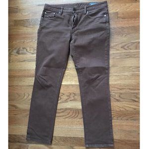 Bonobos 35x30 Brown Men's Tailored "Travel Jean"
